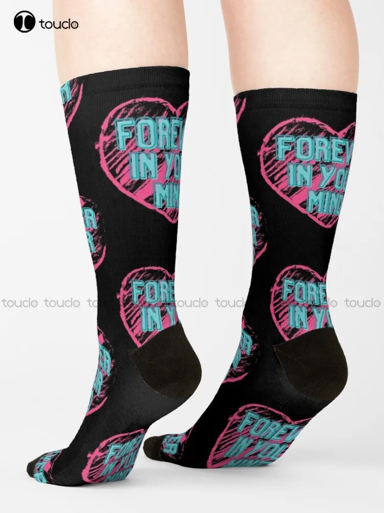 Forever In Your Mind Socks Warm Socks Personalized Custom Unisex Adult Teen Youth Socks 360° Digital Print Hd High Quality Gift