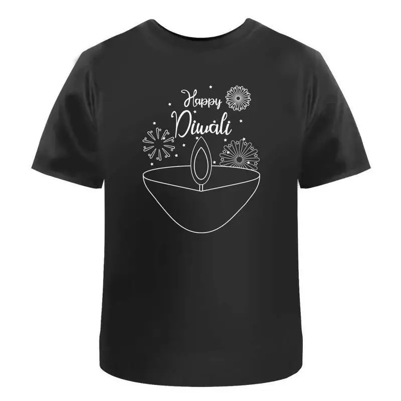 

Хлопковая футболка Happy Diwali Ta038836