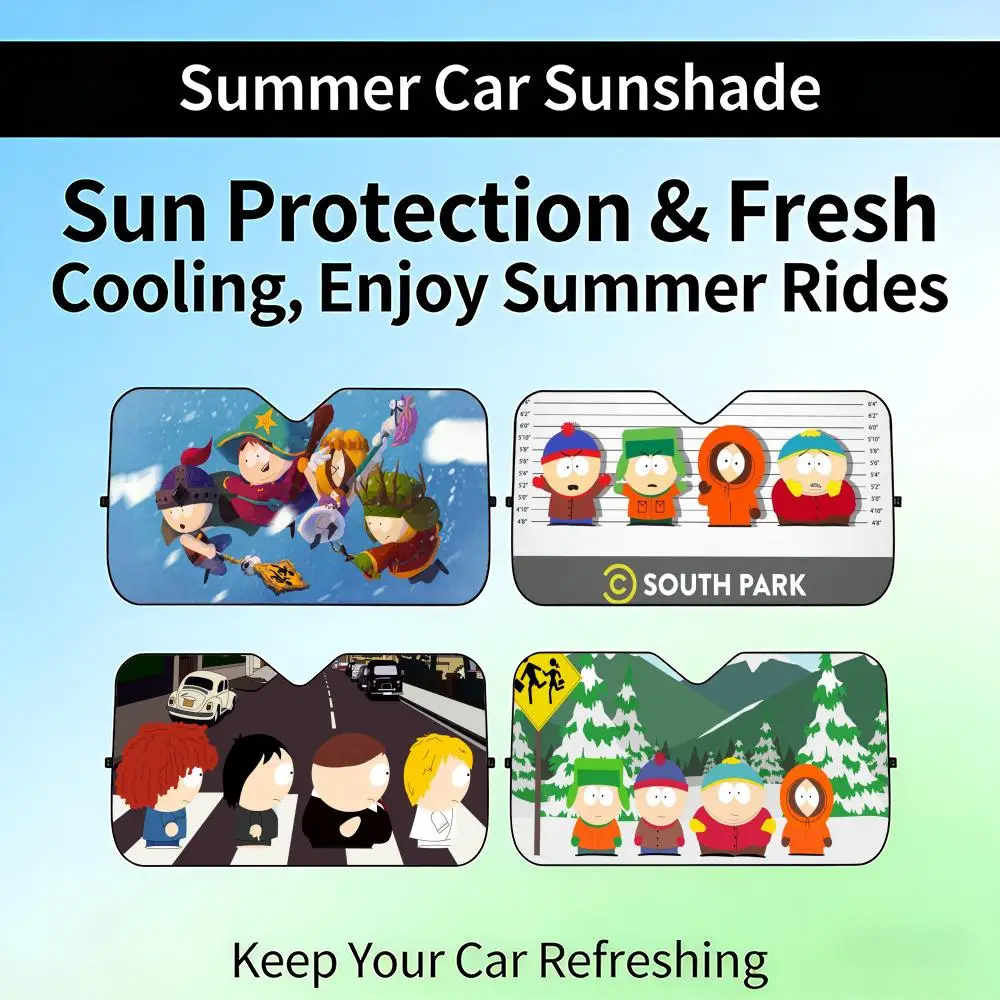 

Солнцезащитный козырек SSouth PPark для автомобиля, выдвижной, для лобового стекла, защита от УФ-излучения