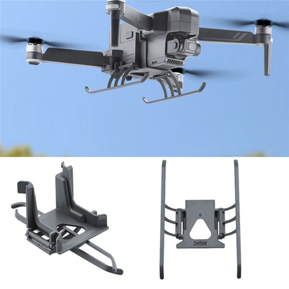 Lightweight Foldable Landing Gear Sled Heighten Bracket Quick Release Holder for SJRC F11 S Drone Accessories