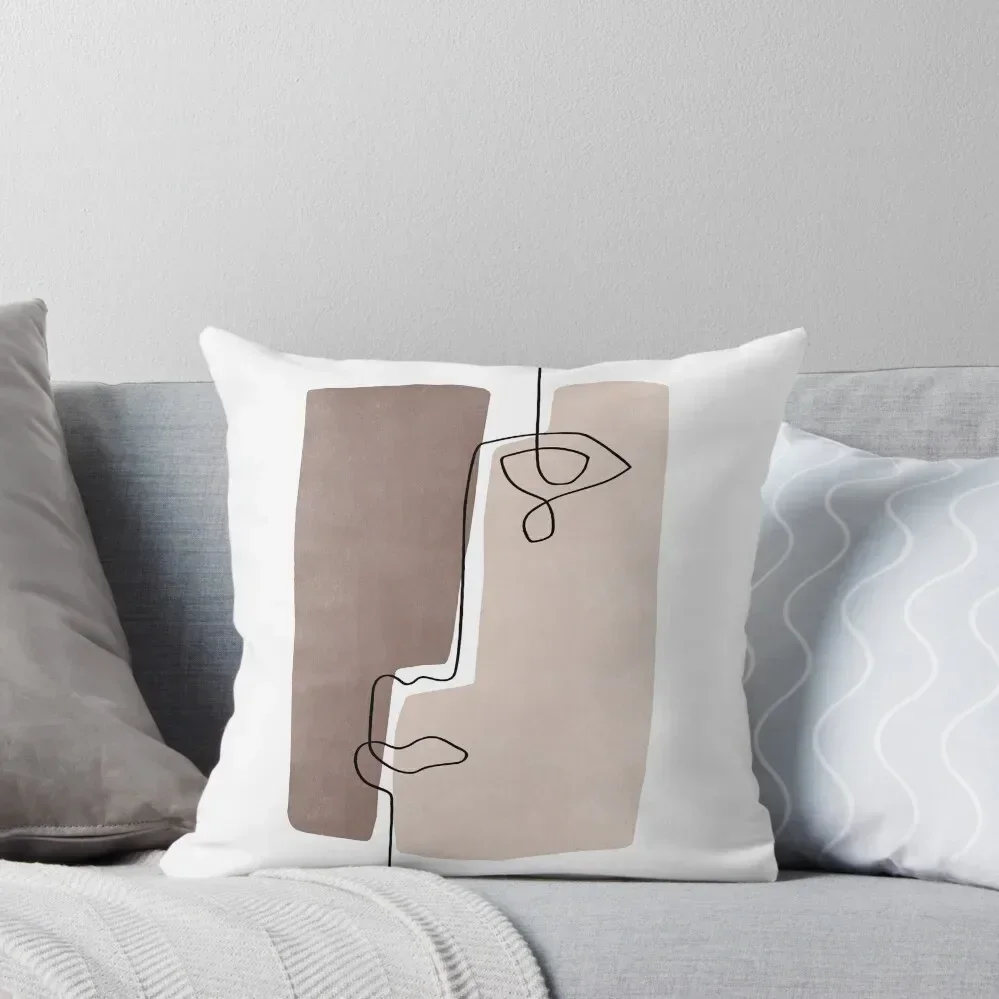 

Abstract Tear - Line Art Throw Pillow pillow cover christmas Cusions Cover pillow