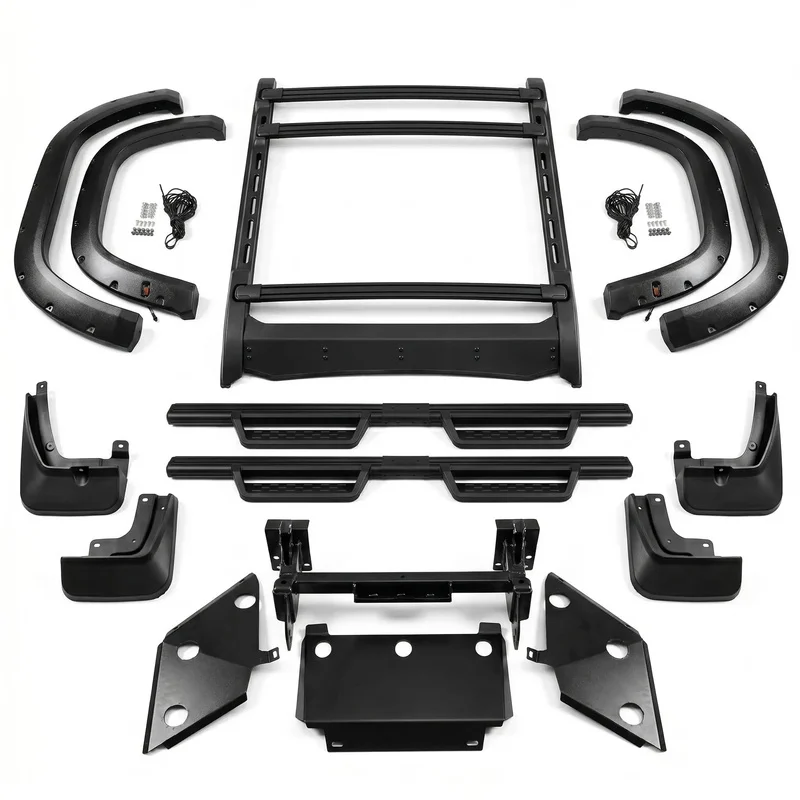 Hot Selling Exterior Full Replacement Tuning Front Bumper Grille Hood Body Kit for Tacoma 2024