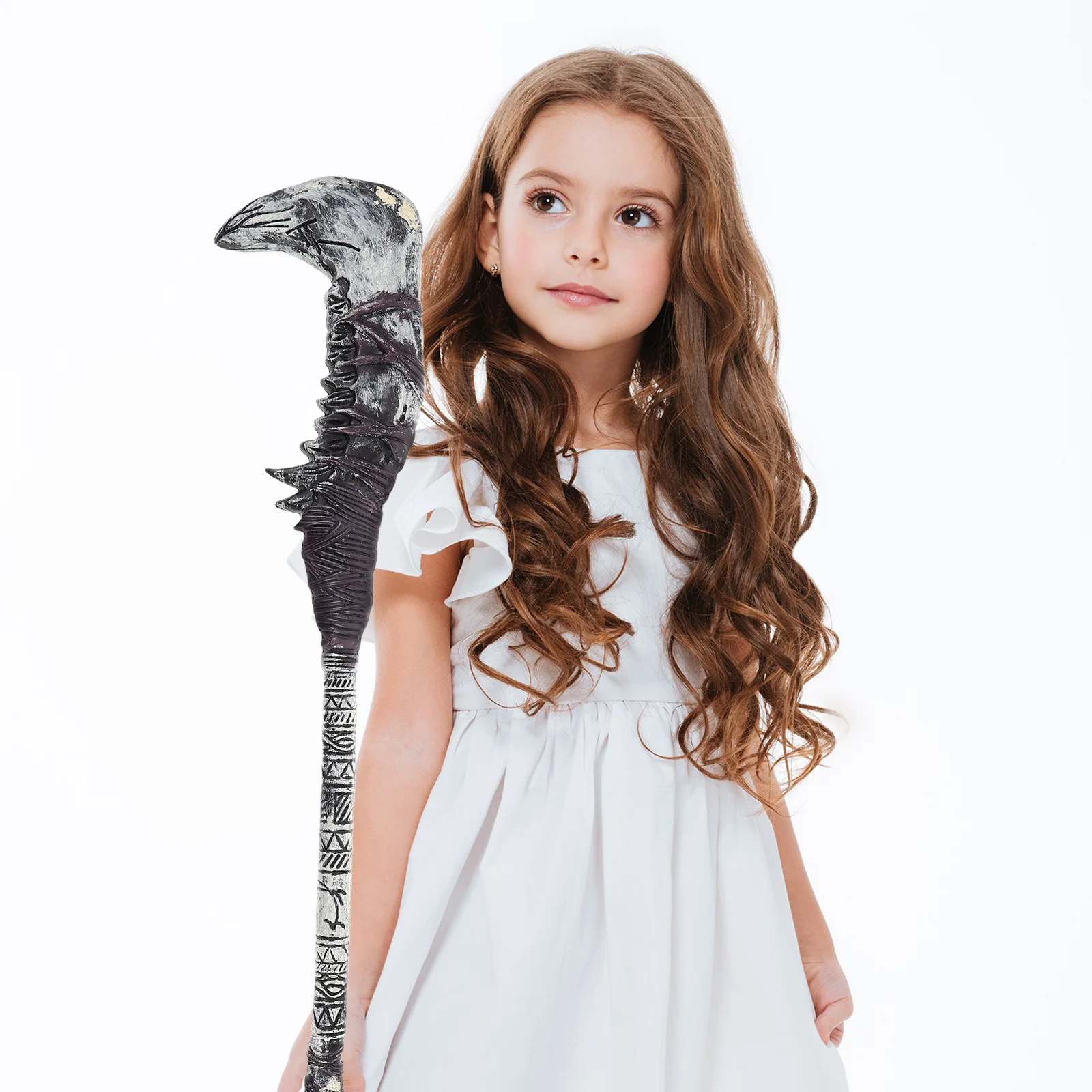 鋭い鎌の小道具 軽量 ハロウィン死神 子供用 大人用 コスチュームパーティー ロールプレイアクセサリー リアル