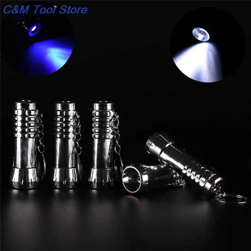 Fashion Dual-use UV Ultra Violet LED Flashlight Blacklight Light Inspection Lamp Torch