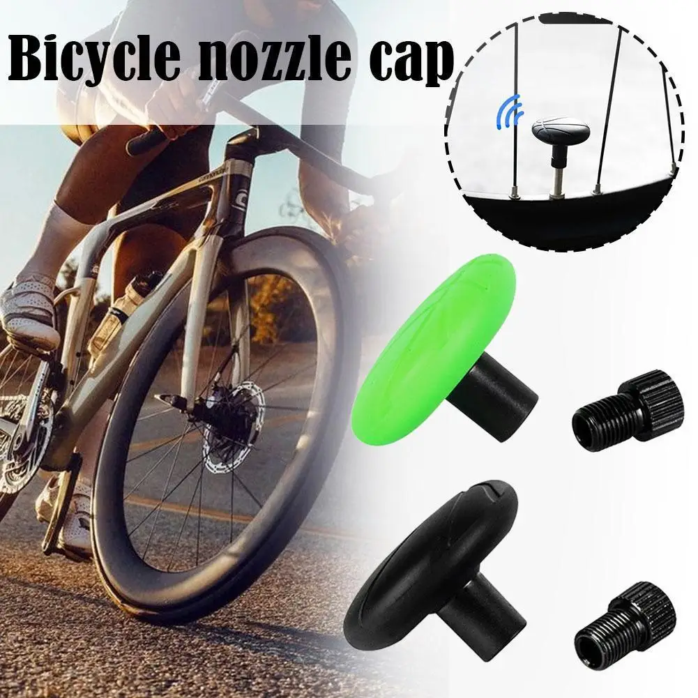

1set Bicycle Valve Nut Valve Cap Cover Bike Inner Vacuum Tire Nozzle Locking Screw with Sealing Dust Cap Protector