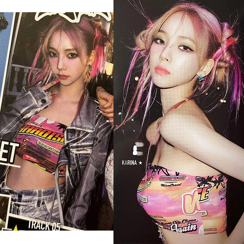 

Homemade New Korean Idol Women's Team Same Graffiti Bra Tops K POP Stage Costume Jazz Hip Hop Dance Performance Vest VBH380