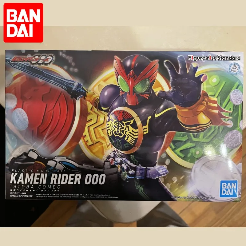 

Bandai Genuine Kamen Rider Model Kit Figure-Rise Standard Kamen Rider Ooo Tatoba Combo Collection Anime Action Figure Toys Model