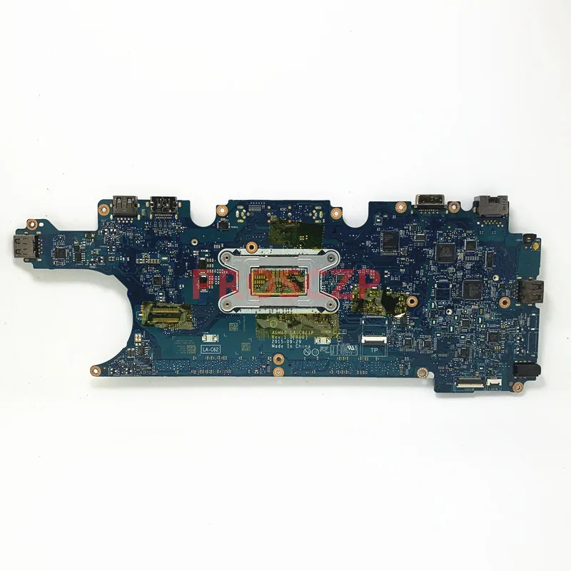 CN-0T78NH 0T78NH T78NH Mainboard Dành Cho Dành Cho Laptop Dell E5270 Laptop Bo Mạch Chủ ADM60 LA-C621P Với SR2F1 I7-6600U CPU 100% Thử Nghiệm Đầy Đủ Tốt