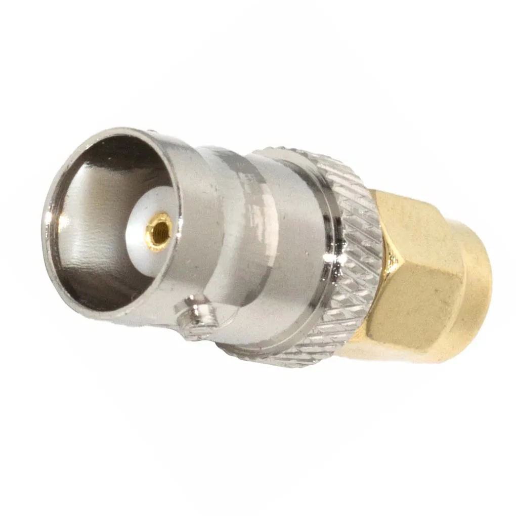 2/1PCS Connectors SMA To BNC Female Adapter Straight Long Distance Low Power Consumption Converters Converter Connector