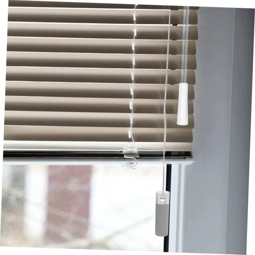 Curtain Bead Chain Counterweight Metallic Grey Matte Texture Stable Rolling System Parts For Modern Home Window Blinds