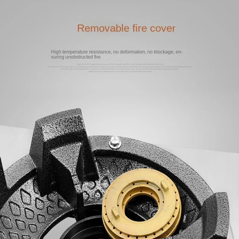 เตาแก๊สสองหัวแบบตั้งโต๊ะเตาแก๊สแรงดันสูงปานกลางเตาแก๊สเหลว