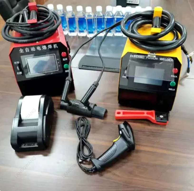 Hotool PE400 HDPE Electrofusion Welding Machine, 20-400mm PPR HDPE Pipe Thermofusion Welder Plastic Pipe Fusion Equipment