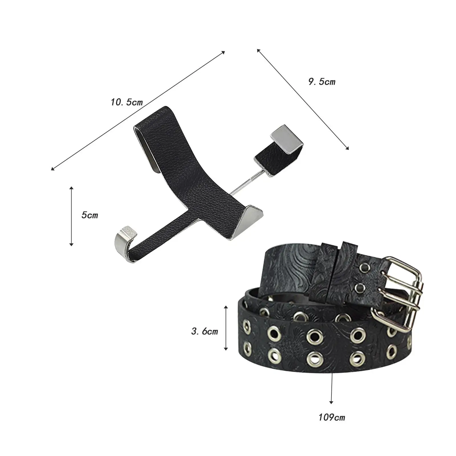 

Walking Belt Musical Hook Erhu Waist Support Erhu Holder for Walking Music Lover