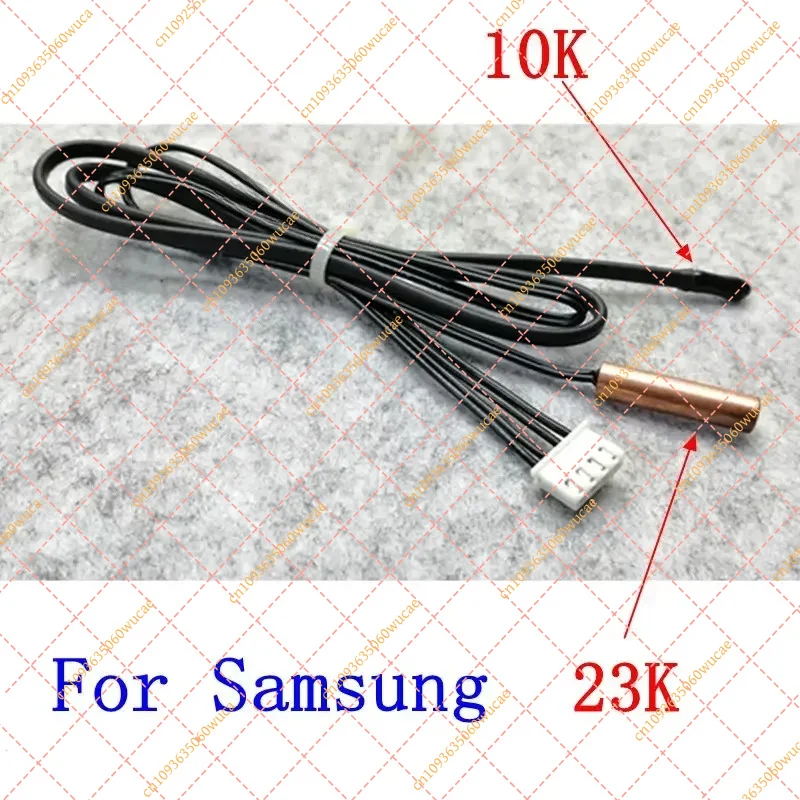 10K+23K Temperature Sensor for Samsung Air Conditioner - AC Thermistor & Control Probe Replacement