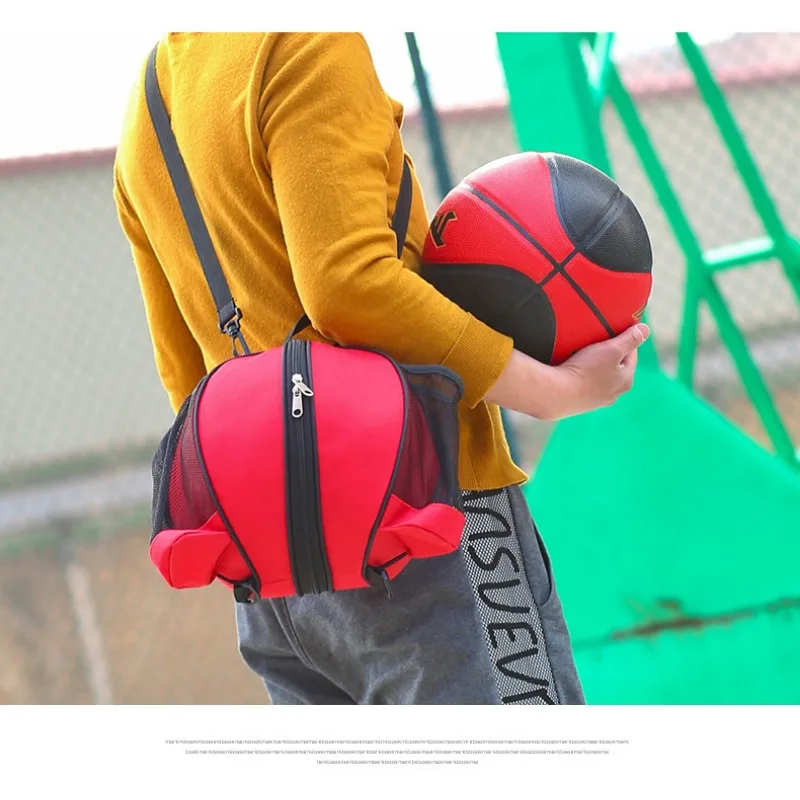 

1pcs Basketball Soccer Volleyball Bag Sports Training Backpack Single Shoulder Dual Shoulder Bag For Men Women