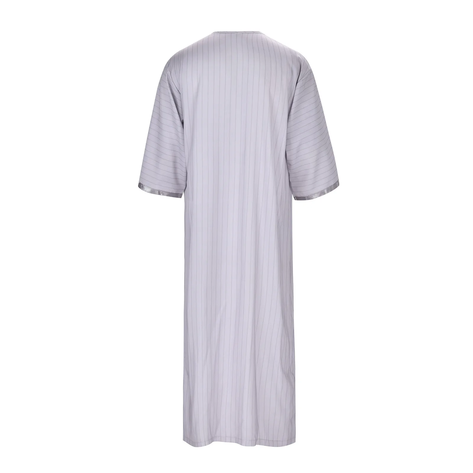 Abaya musulmane à manches longues pour hommes, robe islamique, vêtements saoudiens du Moyen-Orient, marocain, Thobe Jubba, Kandora, Djellaba, nouveau, 2024