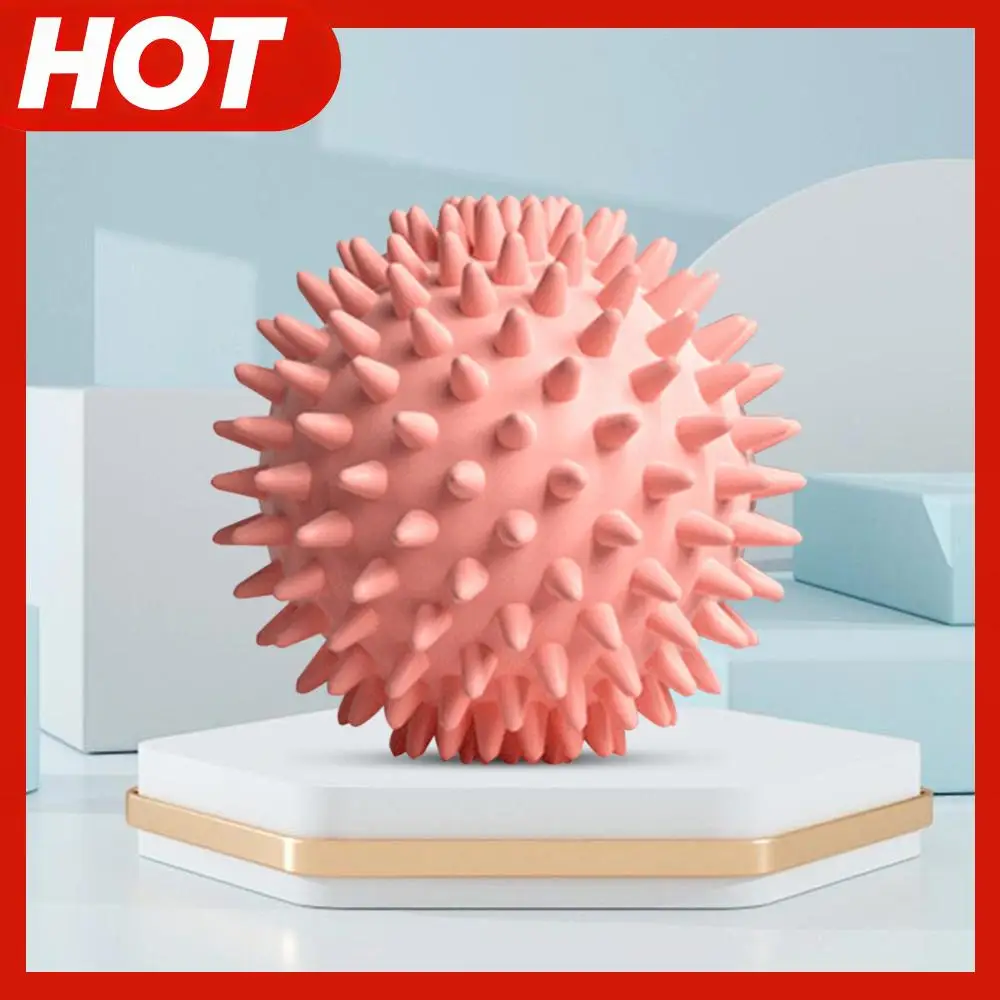 

Массажный мяч с шипами, компактный мышечный ролик, массажер для ног высокой плотности, 6 см, массажный мяч триггерной точки для рук, ног, стресса