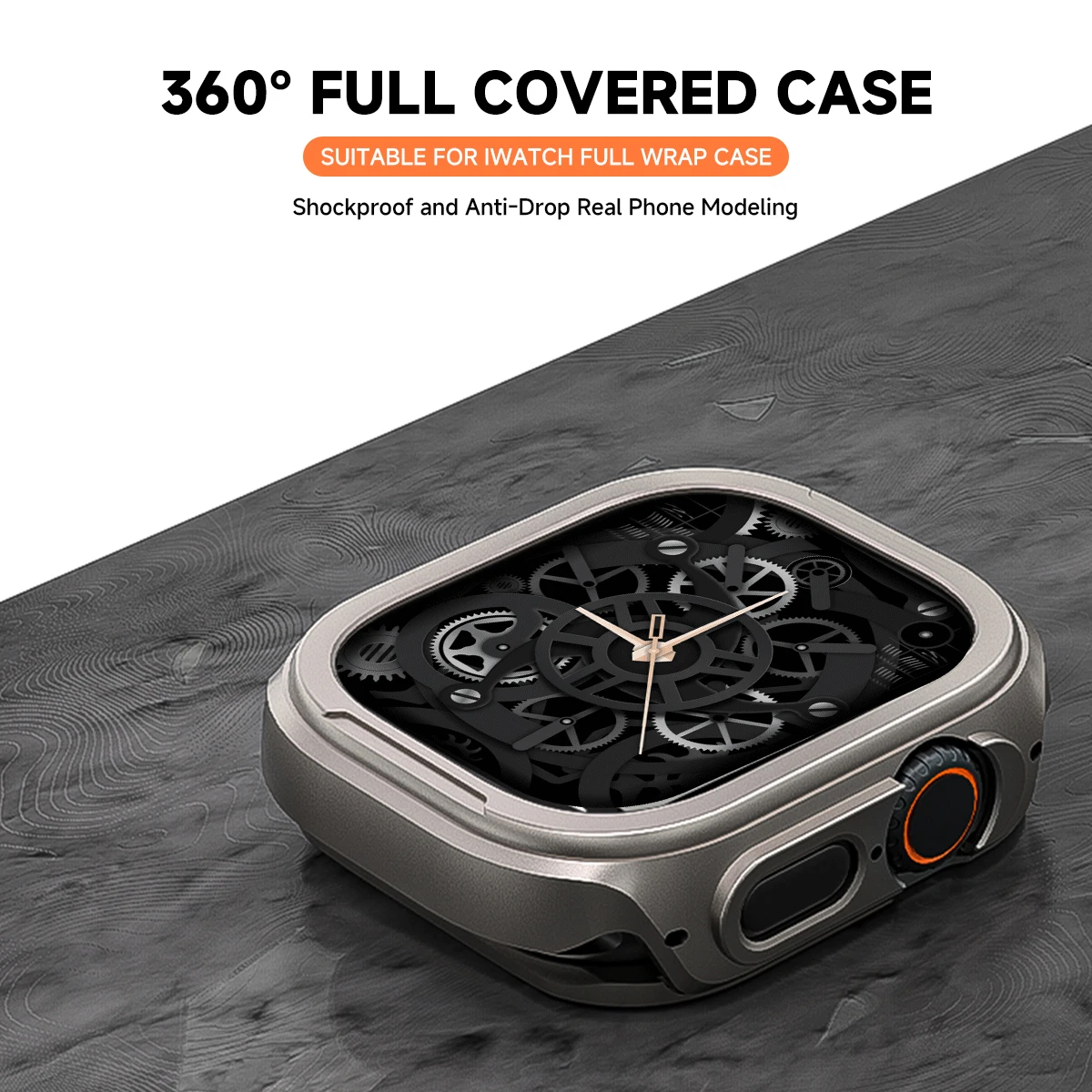 Metal Case for Apple Watch 49mm 46mm 42mm 44 45 Protector Case Alloy+PC Cover Bumper Frame for IWatch Series 10 Change To Ultra