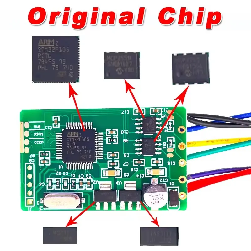 MB 18in1 CAN Filter Chip Golden Pin 18 in 1 CAN Filter for W222 W205 W447 204 W212 W166 R172 for Benz for BMW CAS4 FEM Fxx
