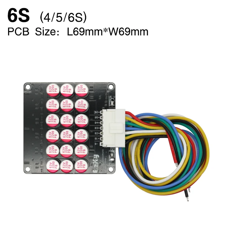 Enerkey Lifepo4 Actieve Equalizer Balancer 5A 3S 4S 5S 6S 7S 8S 10S 12S 14S 16S 17S 21S Lipo/Lifepo4/LTO Batterij Energiecondensator