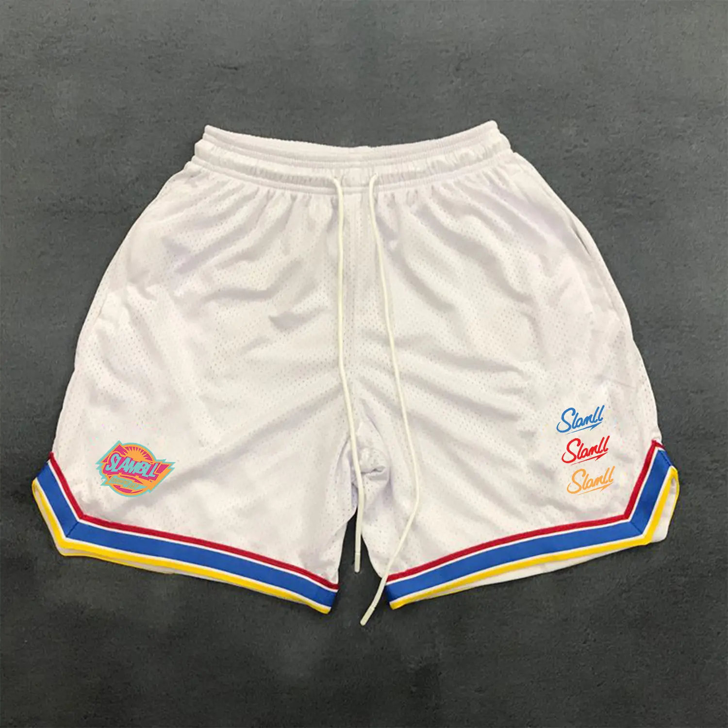 

Мужские баскетбольные орты свободного кроя, летние тренировочные игры для фитнеса, модные повседневные брюки для фитнеса