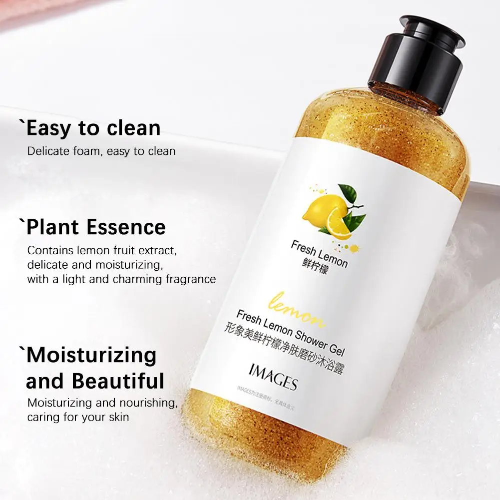 300ml Kiwi Scrub Perfume Shower Gel Deep Cleansing Rejuvenating Fragrance body Exfoliating scrubs Wash whitening scrub Body C7A7