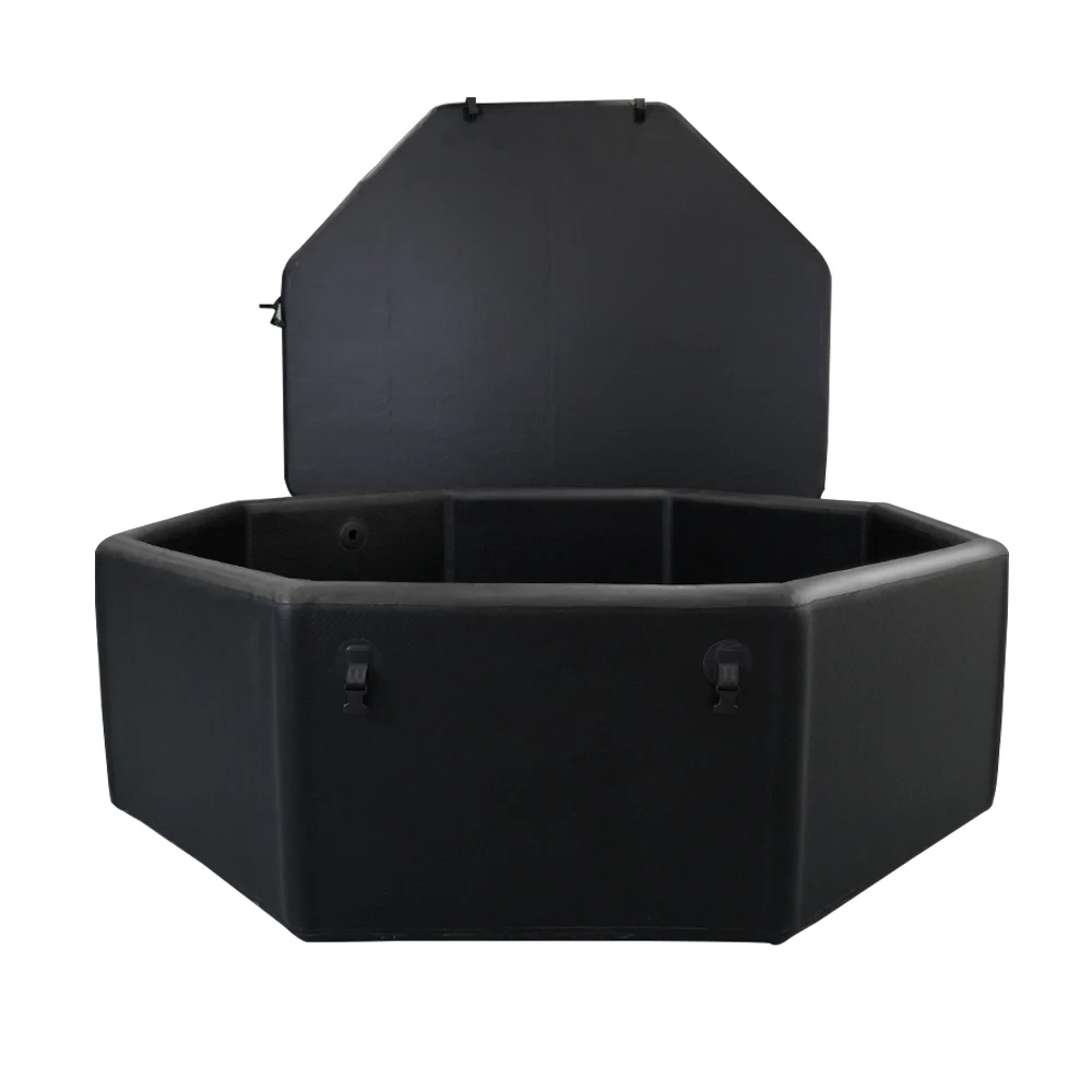 Coofull Factory New Inflatable Ice Bath Ice Bathtub Eight-side Party Cold Plunge Tub Pod Recovery  Bathtubs  Cold  Plunge