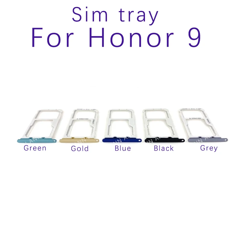 

For Huawei Honor 9 Sim Card Slot Tray Holder Sim Card Reader Socket
