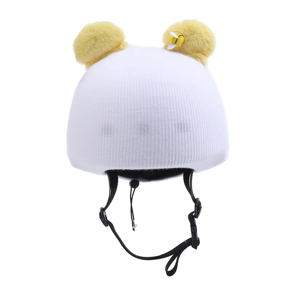 

Warm Ski Helmet Cover Decorative Decoration Fun Knitted Hat Windproof Helmet Accessory Winter Headgear Snowboarding and Skiing