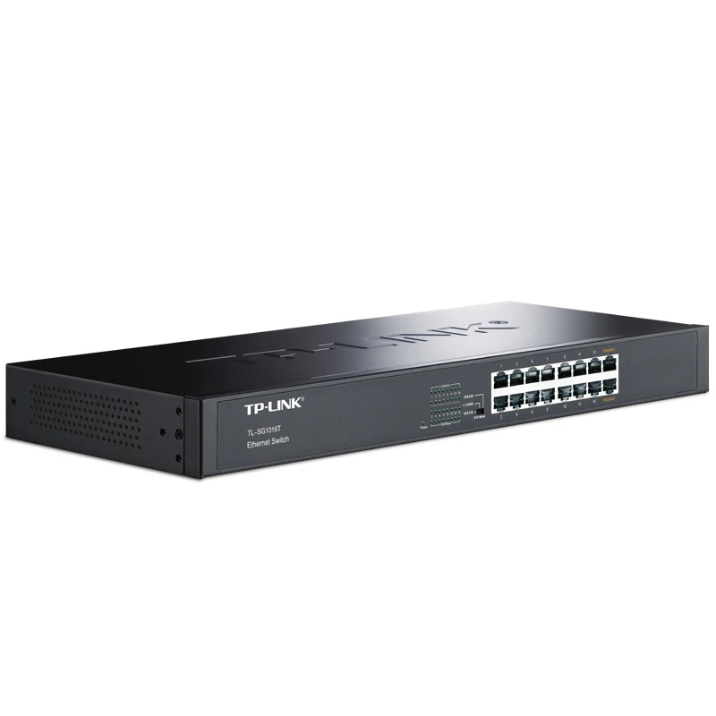 Tp-link 16-port Gigabit Ethernet Switch 16GE, Three Modes: Standard Switching, VLAN Isolation and Network Cloning, TL-SG1016T