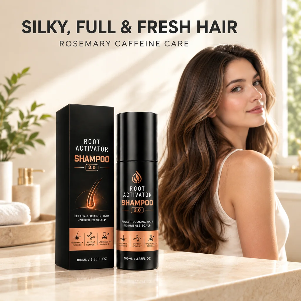 Rosemary Hair Growth Shampoo Nourishes Straighten Damaged Hair Promote Hair Growth Anti Hair Loss Natural Root Activator Shampoo