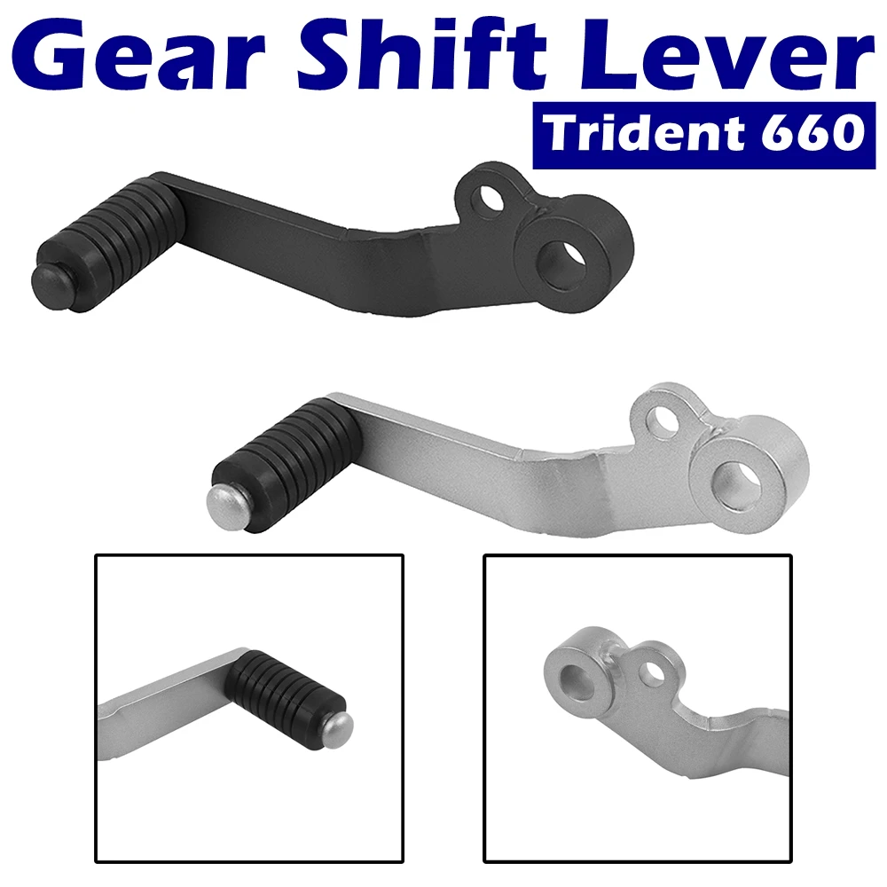 

Gear Shift Lever Fit For Trident 660 2021 2022 2023 2024 2025 Motorcycle Aluminum Foot Shifter Pedal Lever Accessories