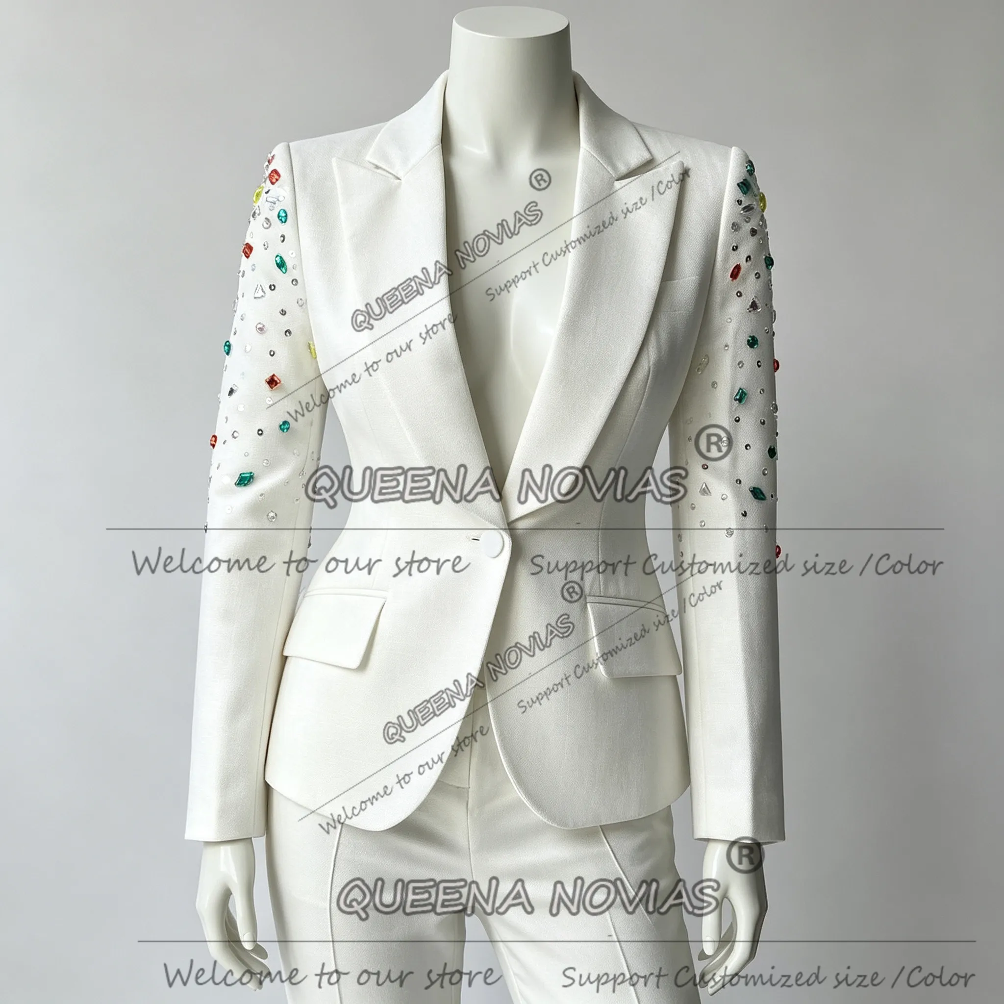 Elegant Diamond Beading Bride' - огляд і ціна Vintage Women'S Formal Wear