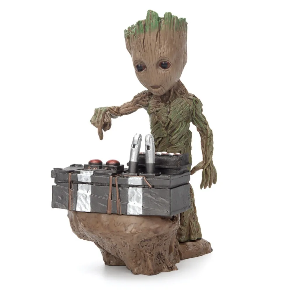 

Groot Action Figures Galaxy Guardians 2 Little Tree Man Kids Handmade Toy Ornament Model Decoration Children's Birthday Gifts