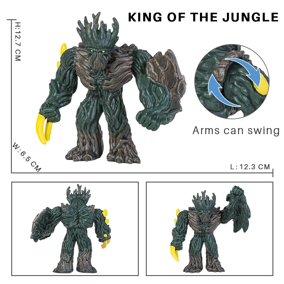Original Savage 3D Magic Dragon Mythos Drache Tiere Modell Feuer Bull Octopus Monster Krabbe Action-figuren Kinder Sammlung Spielzeug Geschenk – Detail 1