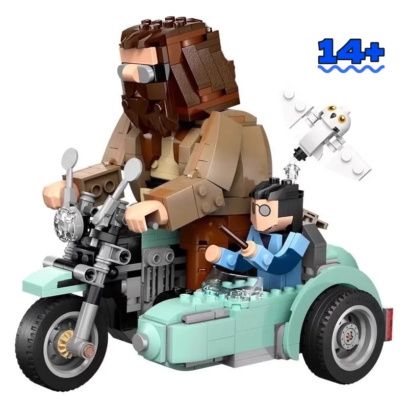 

Конструктор Disney Creation 76443 «Мотоцикл Хагрида», 617 деталей, подарки для детей на Рождество, день рождения, сувениры для гостей