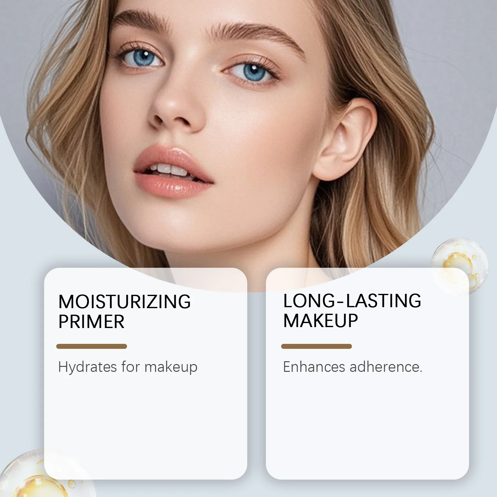 جل مرطب للمكياج مسبق القاعدة لتفتيح لون البشرة حتى لون البشرة يدوم طويلاً للتحكم في الزيت وتنعيم البشرة قبل المكياج للوجه 40 جرام