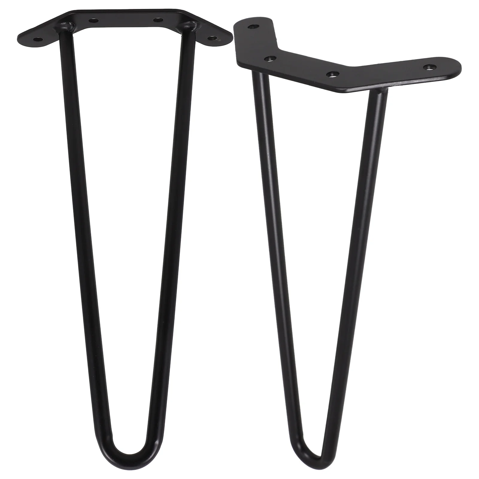 

2 Pcs Chair Legs for Furniture Student Computer Desk Hairpin Table Replacement Metal