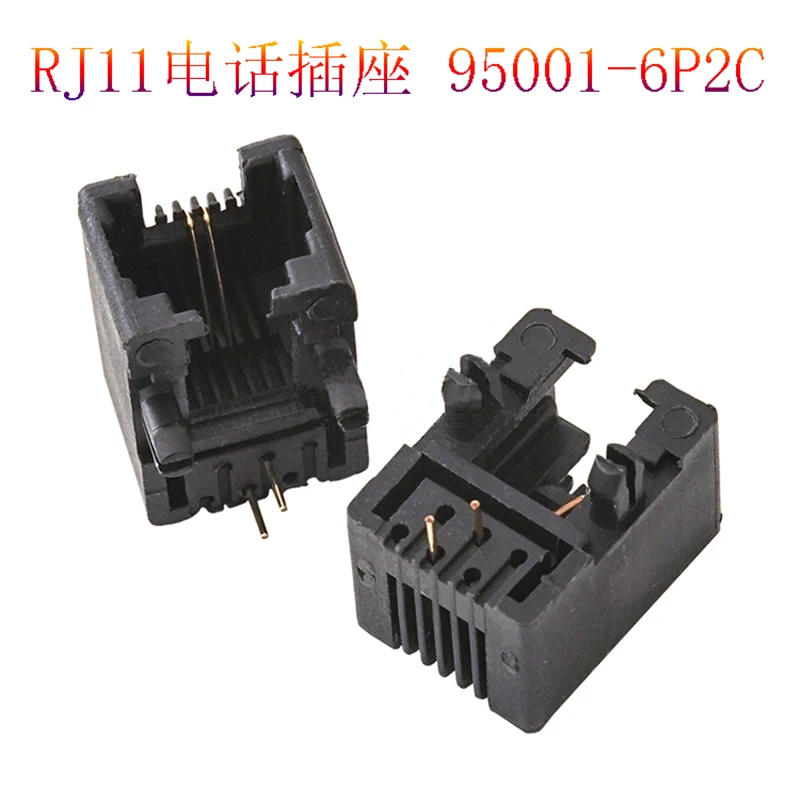 10PCS Telefon Buchse Stecker RJ11 RJ12 RJ45 Telefon Wifi Buchse 2pin 4pin 6pin 8pin 4P4C 6P6C 6P4C 8P8C RJ45 Jack – Detail 4