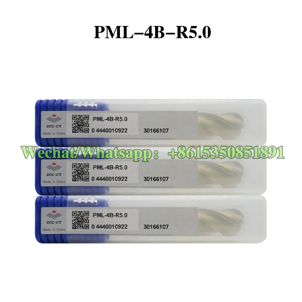 ZCC CT PML-4B-R2.0 PML-4B-R3.0 PML-4B-R4.0 PML-4B-R5.0 PML-4B-R6.0 PML-4B-R7.0 PML-4B-R8.0 KMG4012 solid carbide end mills