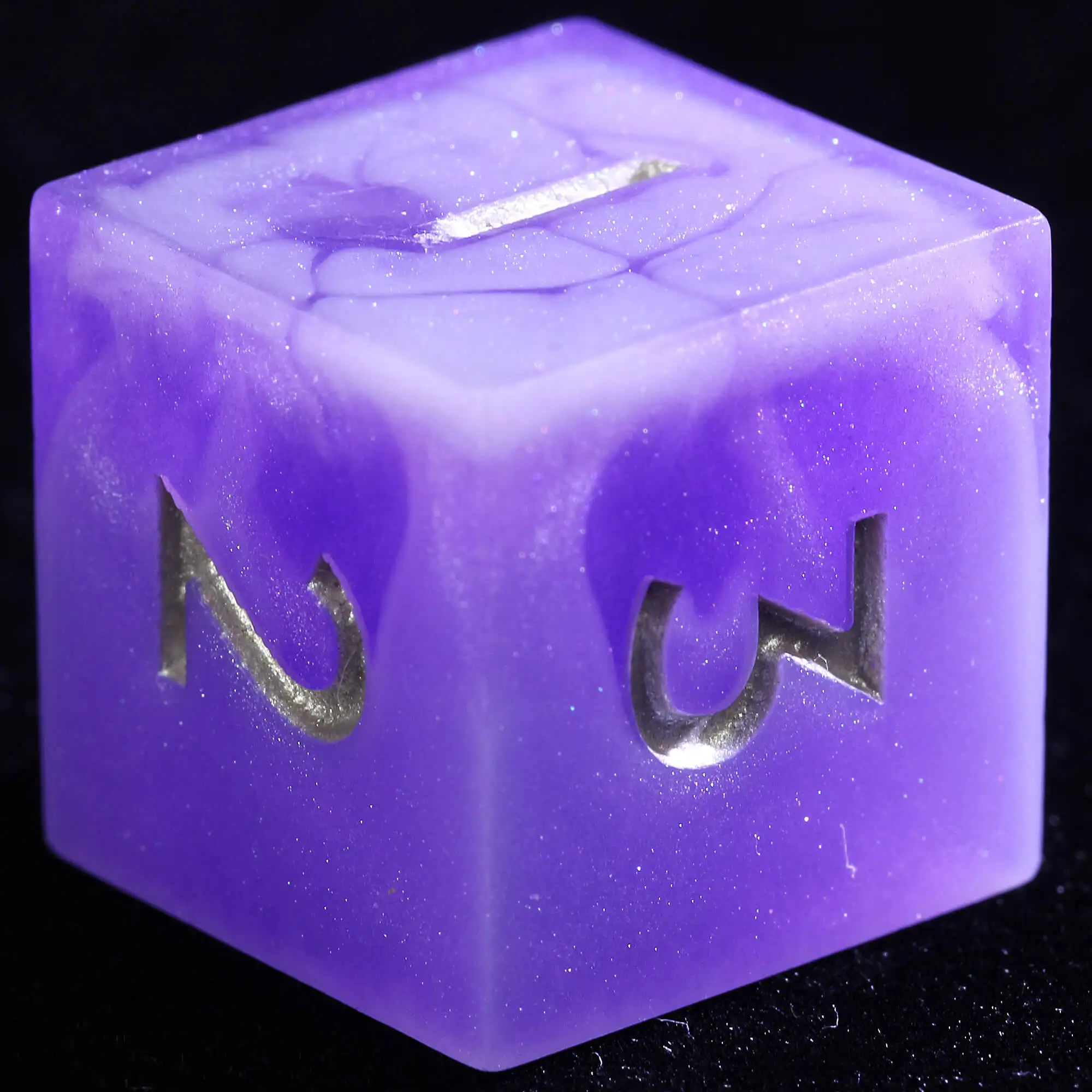 

9 Polyhedral Resin D and D Sets of Dice Amethyst Miasma