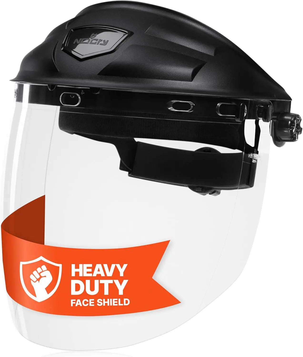 

Premium Anti-Fog Safety Face Shield with Adjustable Headgear, ANSI Certified for Industrial Use