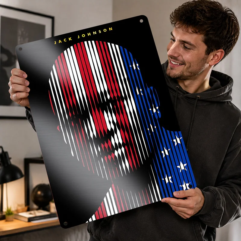 Sugar Ray Leonard Printed Posters Personalized Metal Sign Victory Spirit Design Wall Art For Sports Room Office Or Fighter Gift