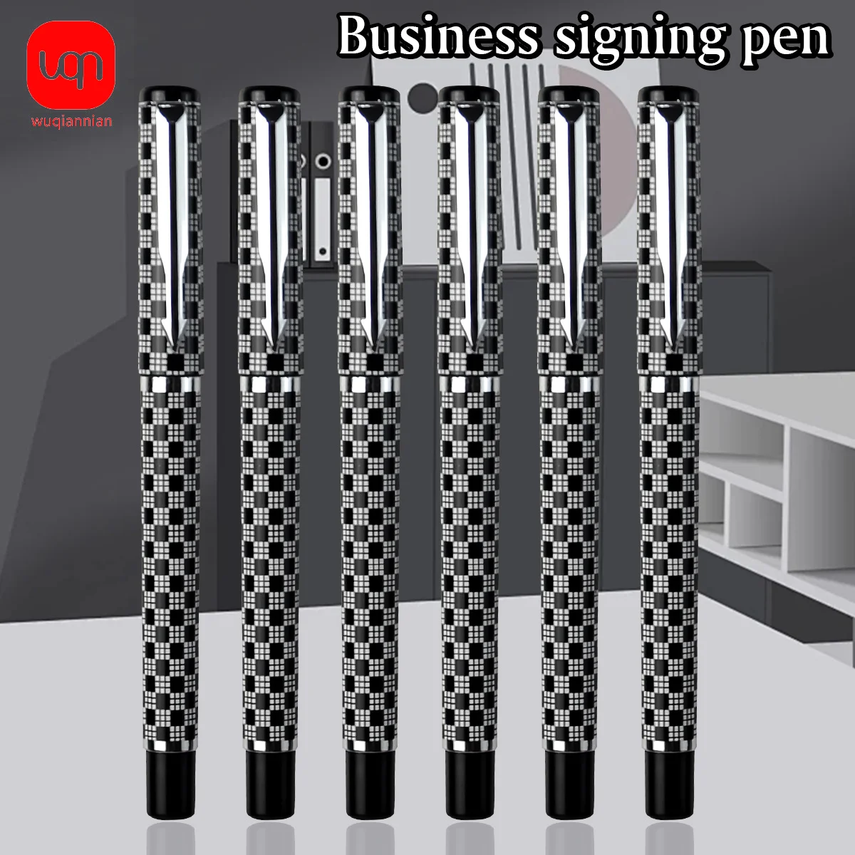 

WQN-3/6/12PCS Advanced Black Gel Pen, Quick-Drying Black Ink, Office Dedicated Pen For Examination And Office Supplies