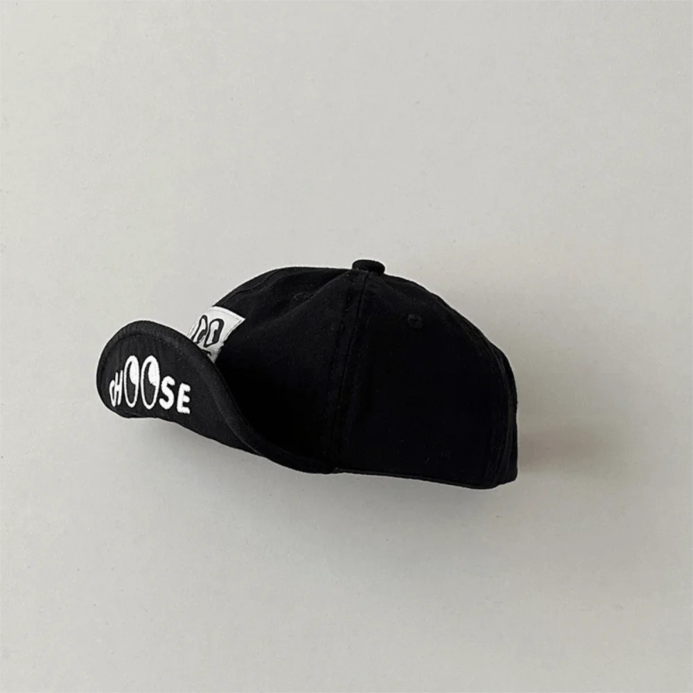 

Милая детская панама с мультяшными глазами, хлопковая, для защиты от солнца, бейсболка для малышей, кепка для мальчиков и девочек