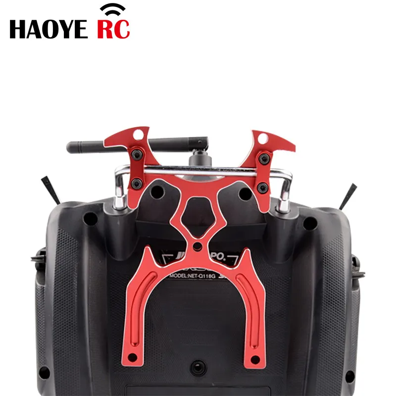 Haoye 1 Pc Transmitter Stand Holder CNC Aluminum Alloy Bracket Support Fit For Remote Controller For RC Boat/Airplane/Car