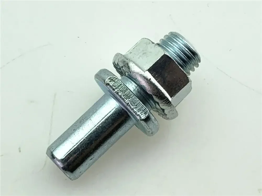 Para Jialing Zongshen Gy motocicleta placa de cadena trasera tornillo instalación de placa de cadena tornillo especial
