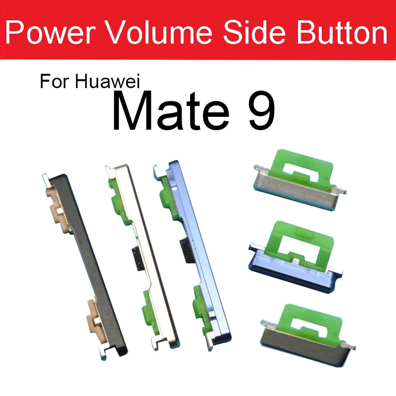 Side Volume & Power Buttons For Huawei Mate 9 Lite Mate9 Pro Power Switch Side Keys Volume Control Buttons Repair