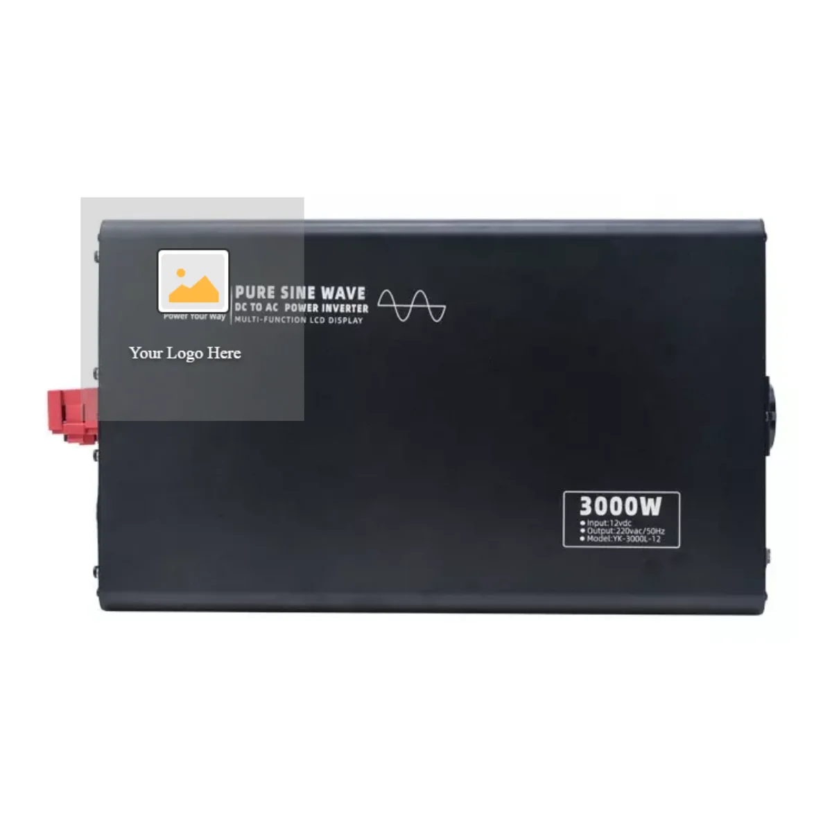 Pure sine wave inverter 4000watt  24vdc to 220vac European socket inverters converters