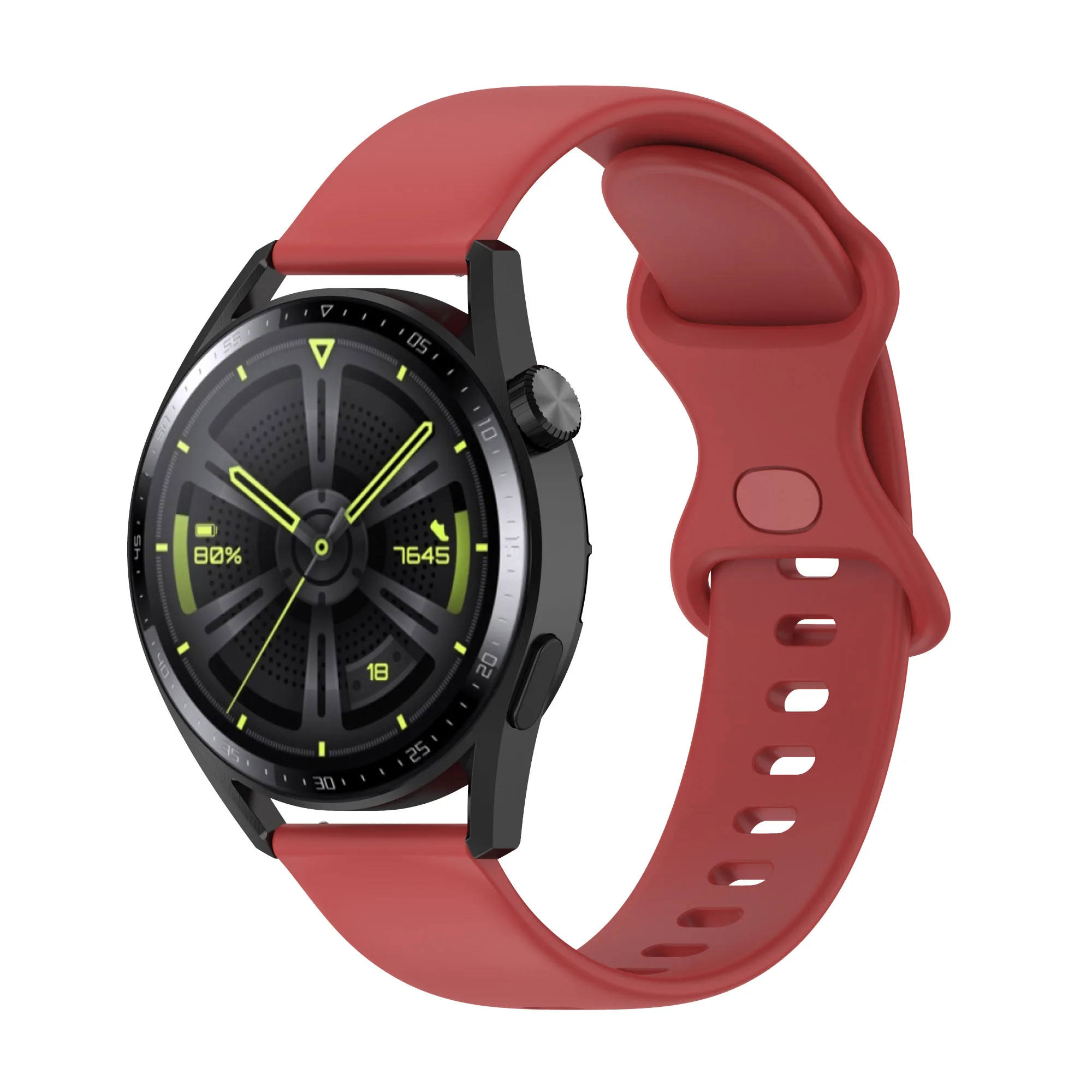 Bracelet de montre en Silicone, pour Huawei GT3/Xiaomi color2/Huami GTR3/Huami GTR2 46mm 47mm 42mm, Garmin Forerunner 255